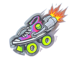 Artwork for Sticker | Rocket Skates (Holo)