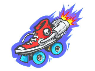Sticker | Rocket Skates