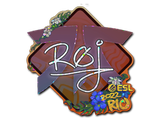 Artwork for Sticker | roeJ (Glitter) | Rio 2022