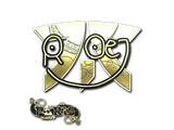 Artwork for Sticker | roeJ (Gold) | Paris 2023