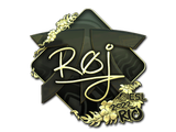 Artwork for Sticker | roeJ (Gold) | Rio 2022