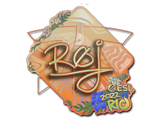Artwork for Sticker | roeJ (Holo) | Rio 2022