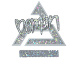 Artwork for Sticker | roman (Glitter) | Copenhagen 2024