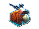 Artwork for Sticker | Roosty Boosty (Foil)