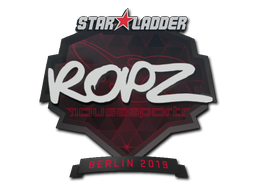 Sticker | ropz | Berlin 2019