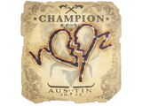 Artwork for Sticker | ropz (Champion) | Austin 2025