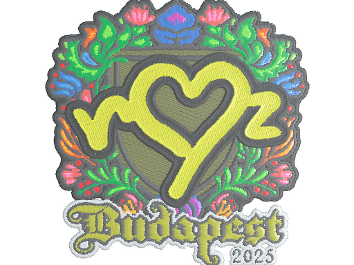 Sticker | ropz (Embroidered) | Budapest 2025
