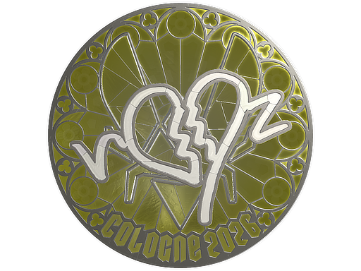 Sticker | ropz (Foil) | Cologne 2026
