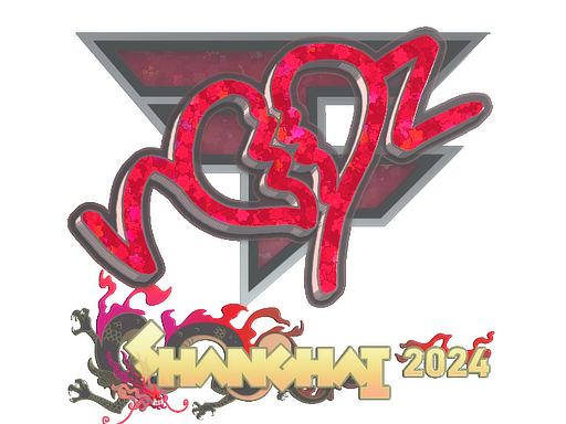 Sticker | ropz (Glitter) | Shanghai 2024