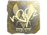 Artwork for Sticker | ropz (Gold) | Austin 2025