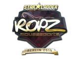 Artwork for Sticker | ropz (Gold) | Berlin 2019