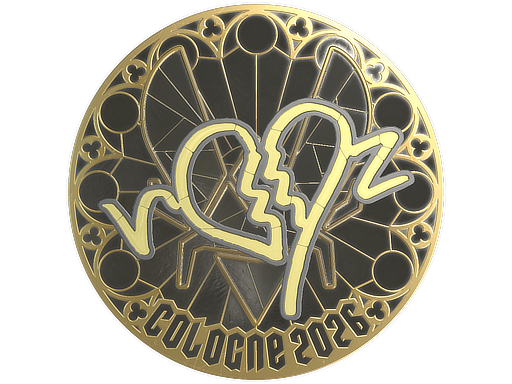 Sticker | ropz (Gold) | Cologne 2026