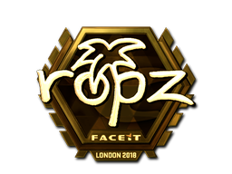 Sticker | ropz | London 2018