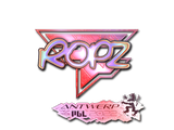 Artwork for Sticker | ropz (Holo) | Antwerp 2022