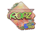 Artwork for Sticker | ropz (Holo) | Rio 2022