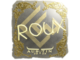 Artwork for Sticker | ROUX (Gold) | Austin 2025