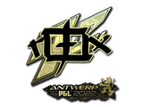 Artwork for Sticker | rox (Gold) | Antwerp 2022