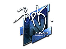 Sticker | RpK | Boston 2018