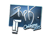 Artwork for Sticker | RpK (Foil) | Cologne 2015