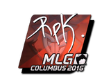 Artwork for Sticker | RpK (Foil) | MLG Columbus 2016