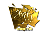 Artwork for Sticker | RpK (Gold) | Cologne 2016