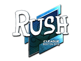 Artwork for Sticker | RUSH (Foil) | Boston 2018