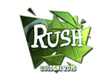 Artwork for Sticker | RUSH (Foil) | Cologne 2016