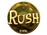 Artwork for Sticker | RUSH (Gold) | Katowice 2019