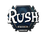 Artwork for Sticker | RUSH | London 2018