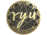 Artwork for Sticker | ryu (Gold) | Cologne 2026