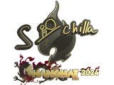 Sticker | s-chilla (Gold) | Shanghai 2024
