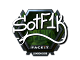 Artwork for Sticker | S0tF1k (Foil) | London 2018