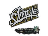 Artwork for Sticker | s1mple | Antwerp 2022