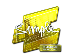 Sticker | s1mple | Atlanta 2017