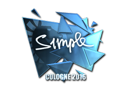 Sticker | s1mple | Cologne 2016