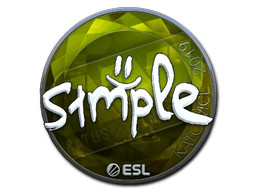 Sticker | s1mple | Katowice 2019