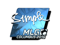 Sticker | s1mple | MLG Columbus 2016