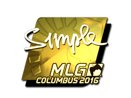 Sticker | s1mple | MLG Columbus 2016
