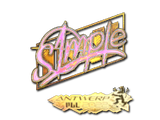 Artwork for Sticker | s1mple (Holo) | Antwerp 2022
