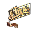Artwork for Sticker | s1mple (Holo) | Paris 2023