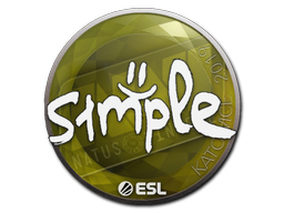 Sticker | s1mple | Katowice 2019