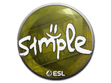 Artwork for Sticker | s1mple | Katowice 2019