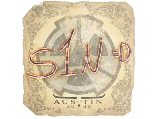 Sticker | s1n | Austin 2025