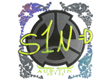 Artwork for Sticker | s1n (Holo) | Austin 2025