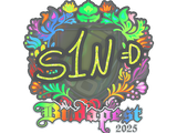 Artwork for Sticker | s1n (Holo) | Budapest 2025