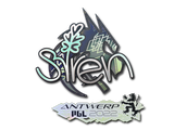 Artwork for Sticker | S1ren (Holo) | Antwerp 2022
