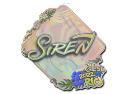 Sticker | S1ren | Rio 2022