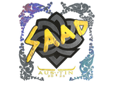 Artwork for Sticker | saadzin (Holo) | Austin 2025