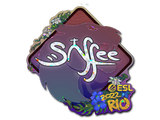 Artwork for Sticker | saffee (Glitter) | Rio 2022