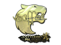 Sticker | saffee | Antwerp 2022